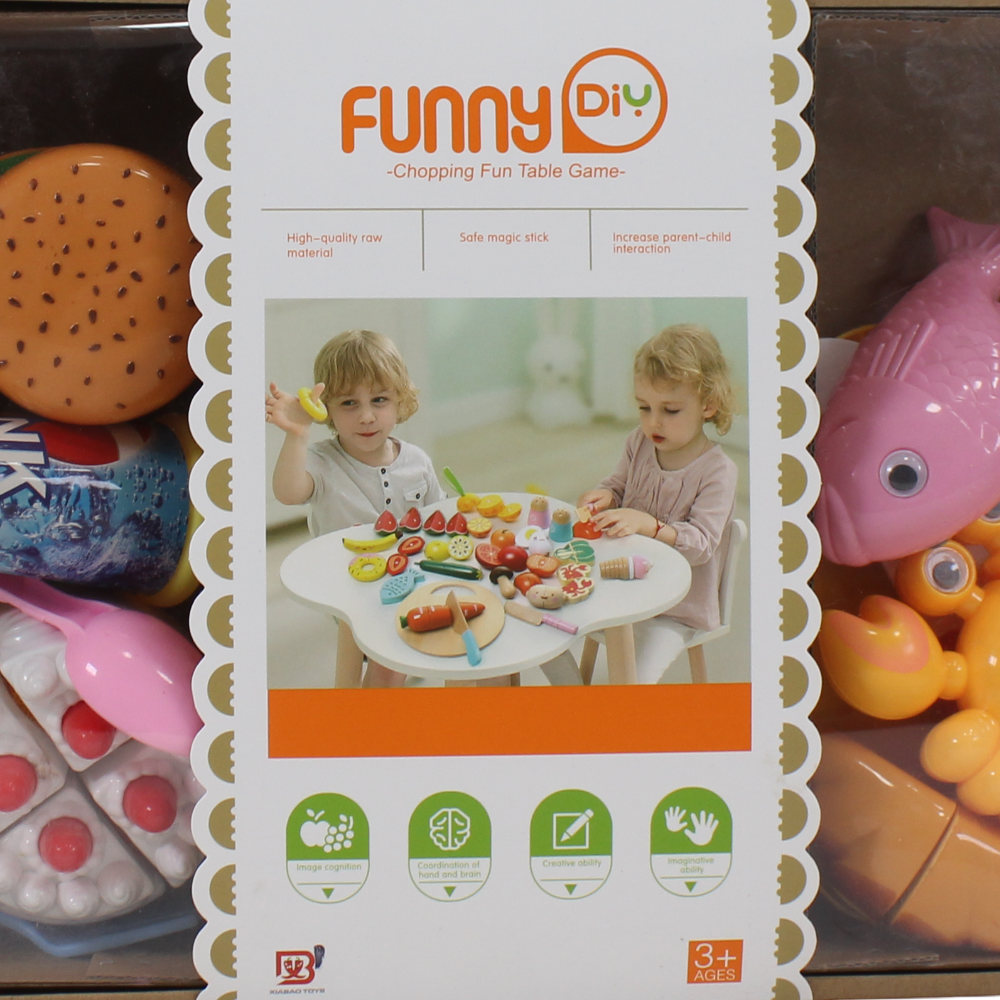 Funny DIY Cutting Food Set