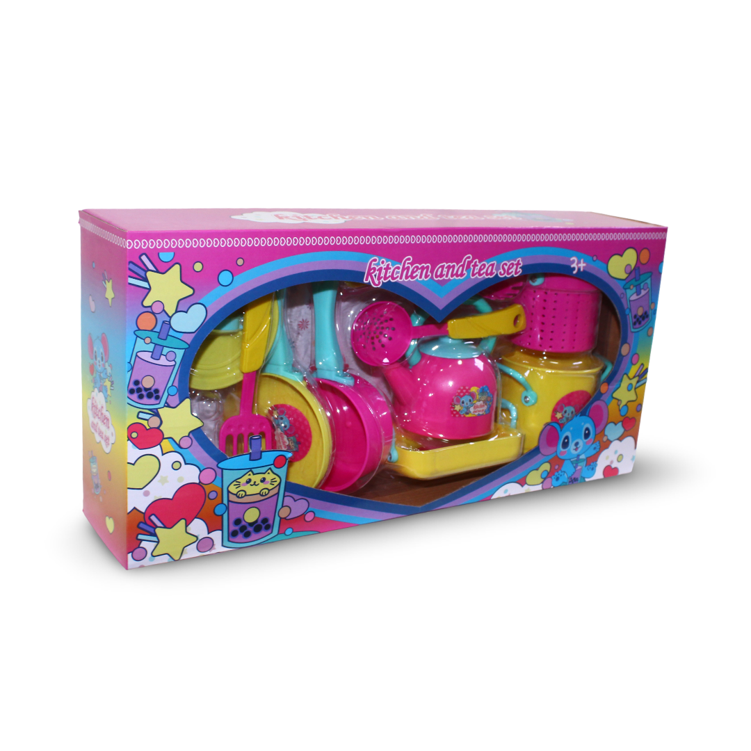 Kitchen and Tea Set - Toys - OKO