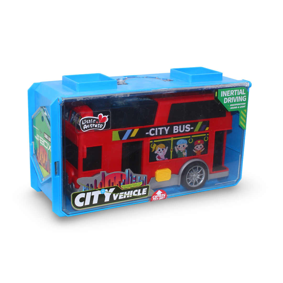 Friction Car with Sound & Light - Toys - Little Actress