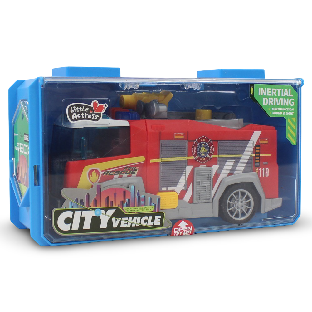 Friction Car with Sound & Light - Toys - Little Actress