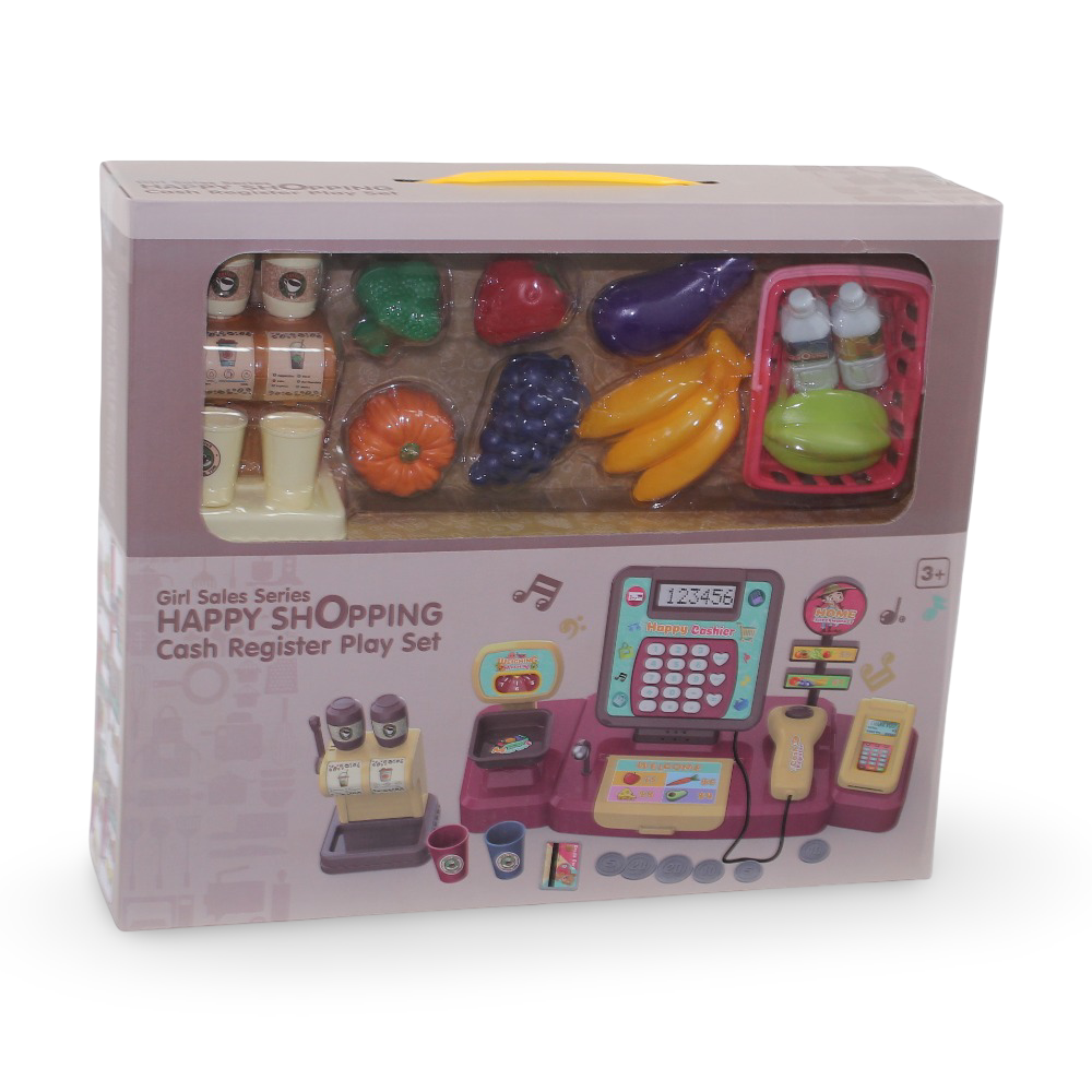 Cash Register Play Set (Light & Sound) - Toys - OKO