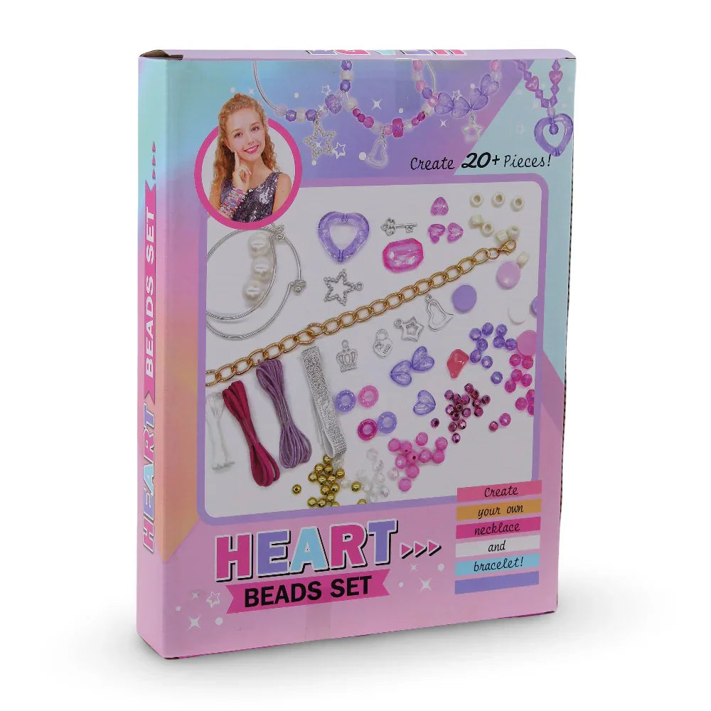 Hearts Beads Set
