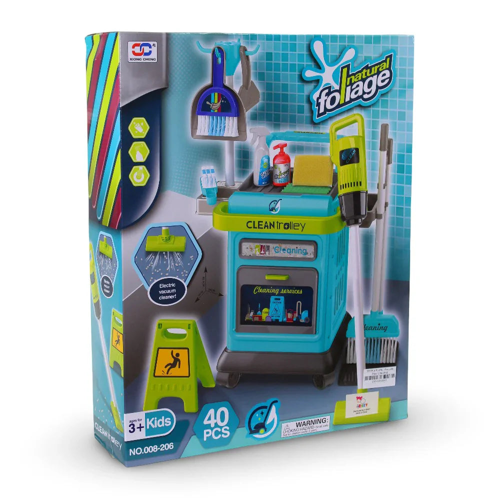 Natural Foliage Cleaning Play Set – 40 Pieces