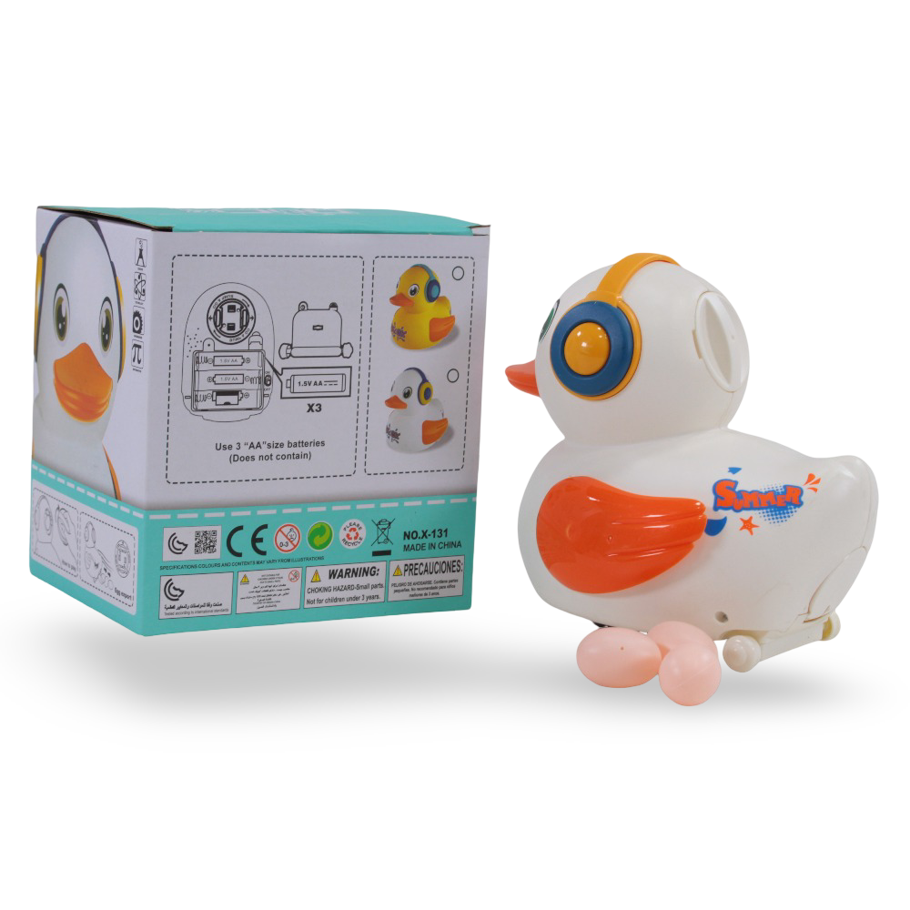 Duck will Lay Eggs Toy with Lights & Music