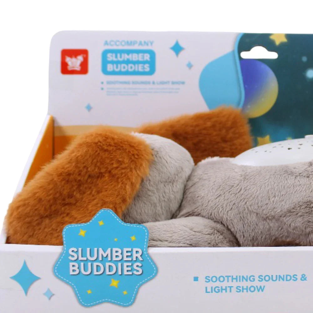 Soothing Dog Projection Plush Toy