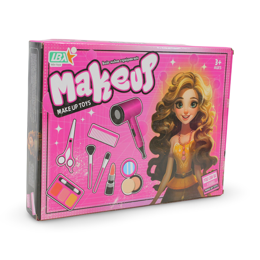 Elegant Makeup & Hair Salon Toy Set