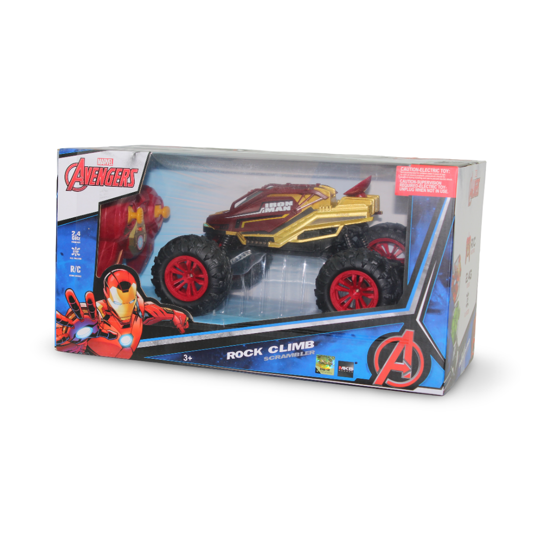 Marvel Avengers Iron Man "Rock Climb Scrambler" RC Car - Toys - OKO