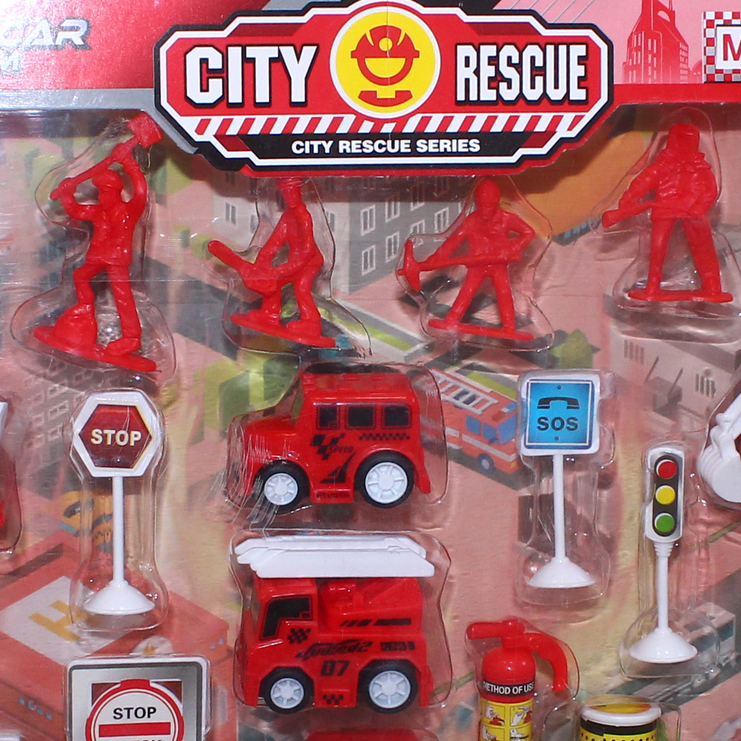 City Rescue Series Fire Rescue Playset
