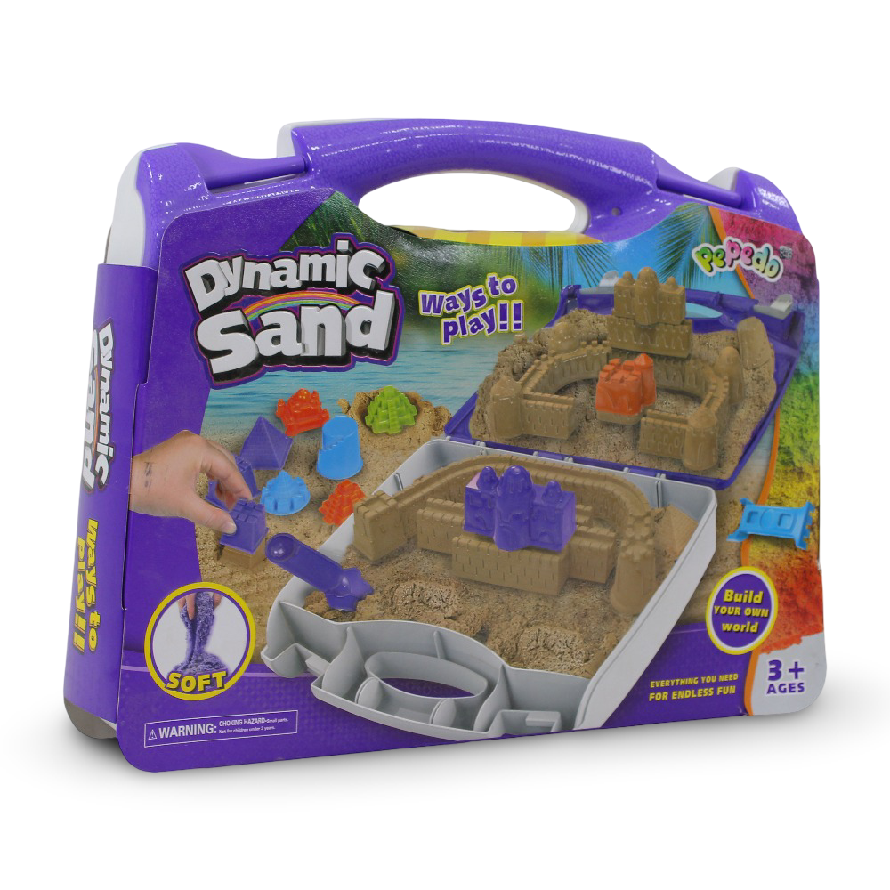 Dynamic Sand Castle Series Playset - 750 g - Toys - Pepedo