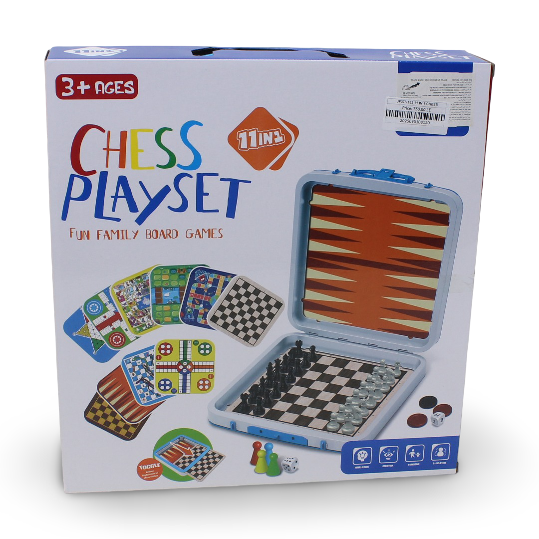 Magnetic Board Game 11-in-1 Chess Playset - Toys - OKO