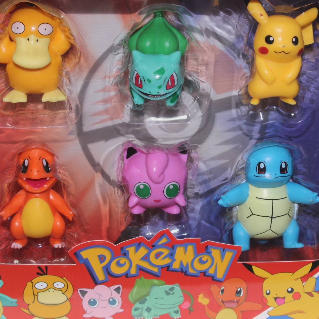 Pokemon Action Figures – 6Pcs