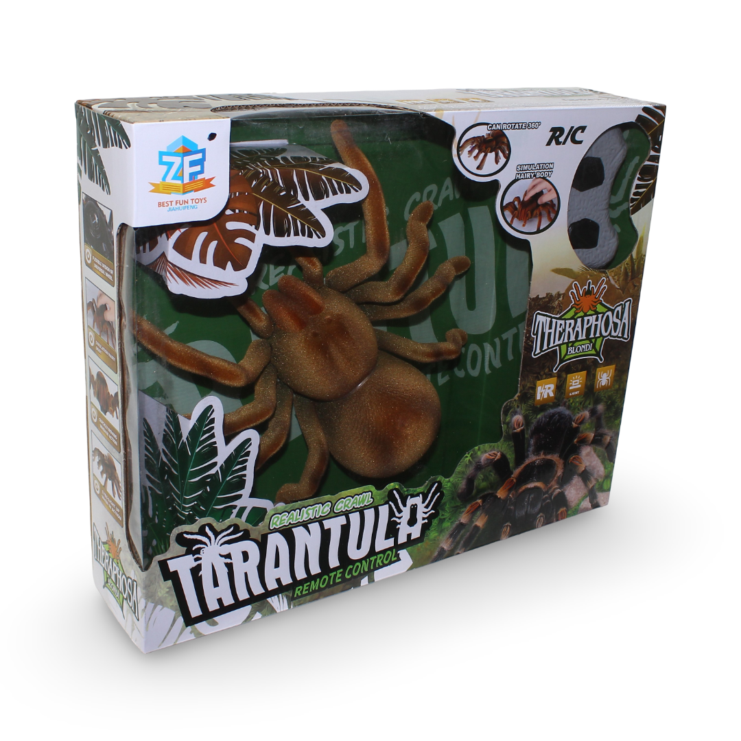 ZF Remote Controlled Realistic Brown Tarantula Spider