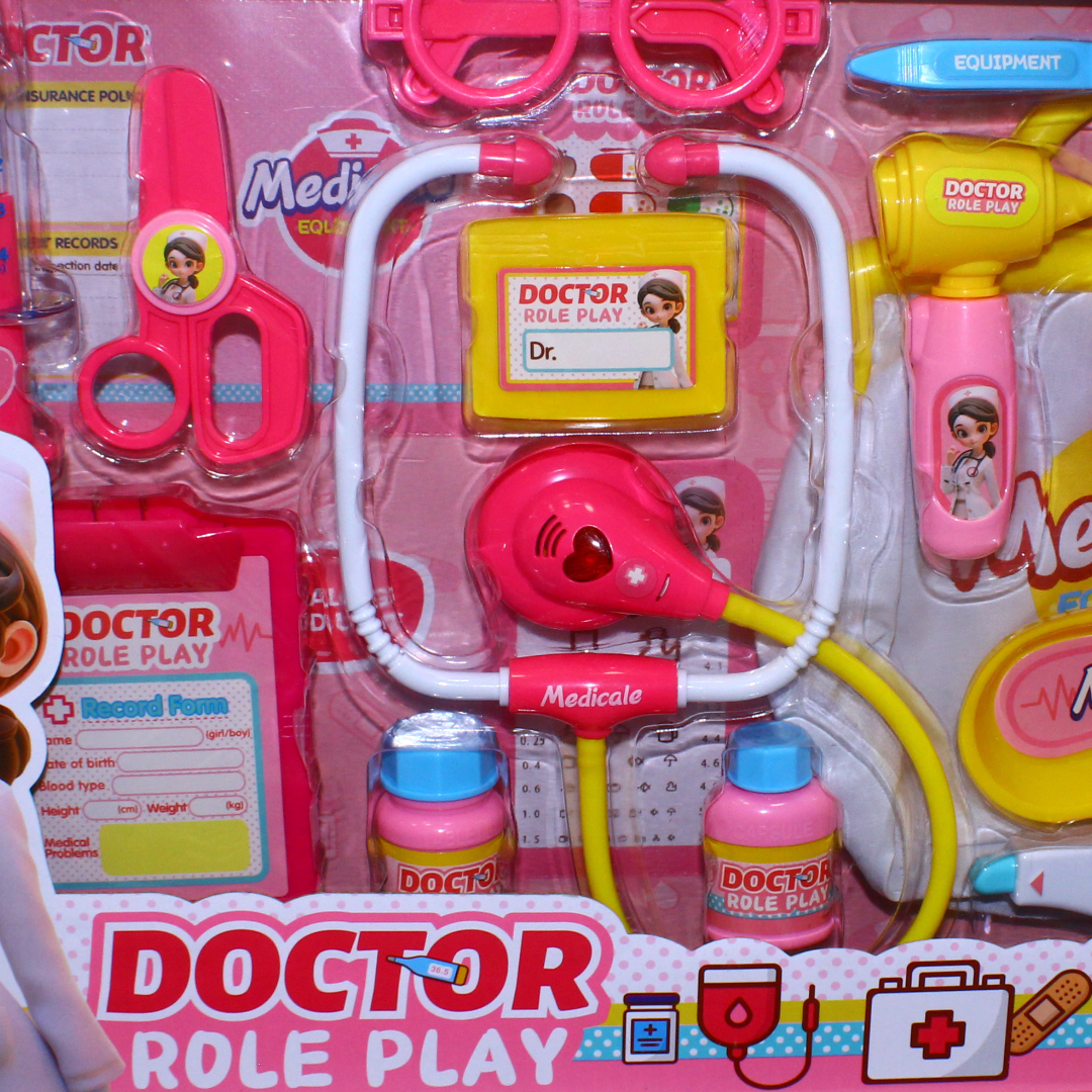 Girls "Medicale Equipment" Doctor Role-Play Toy Set