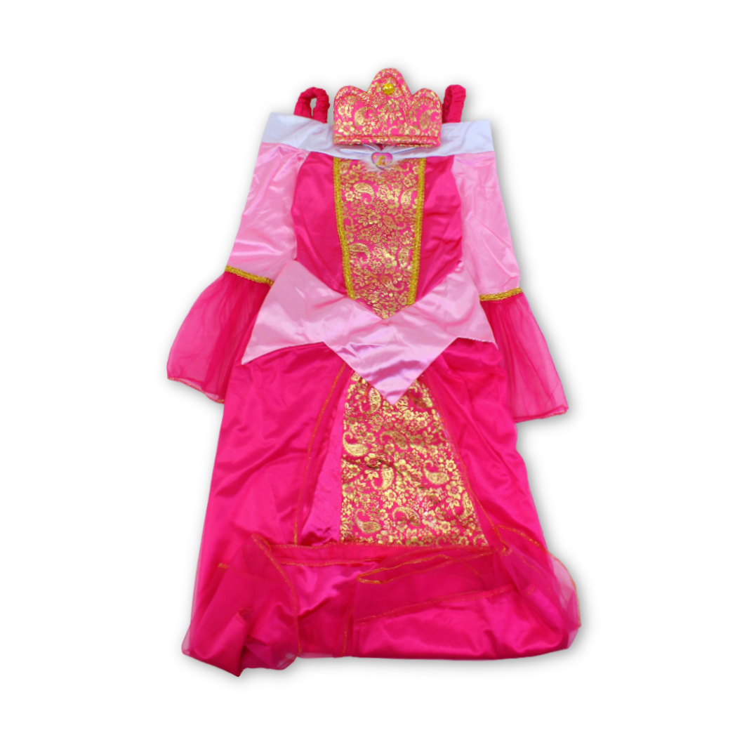 Girls Princess Aurora Costume Set