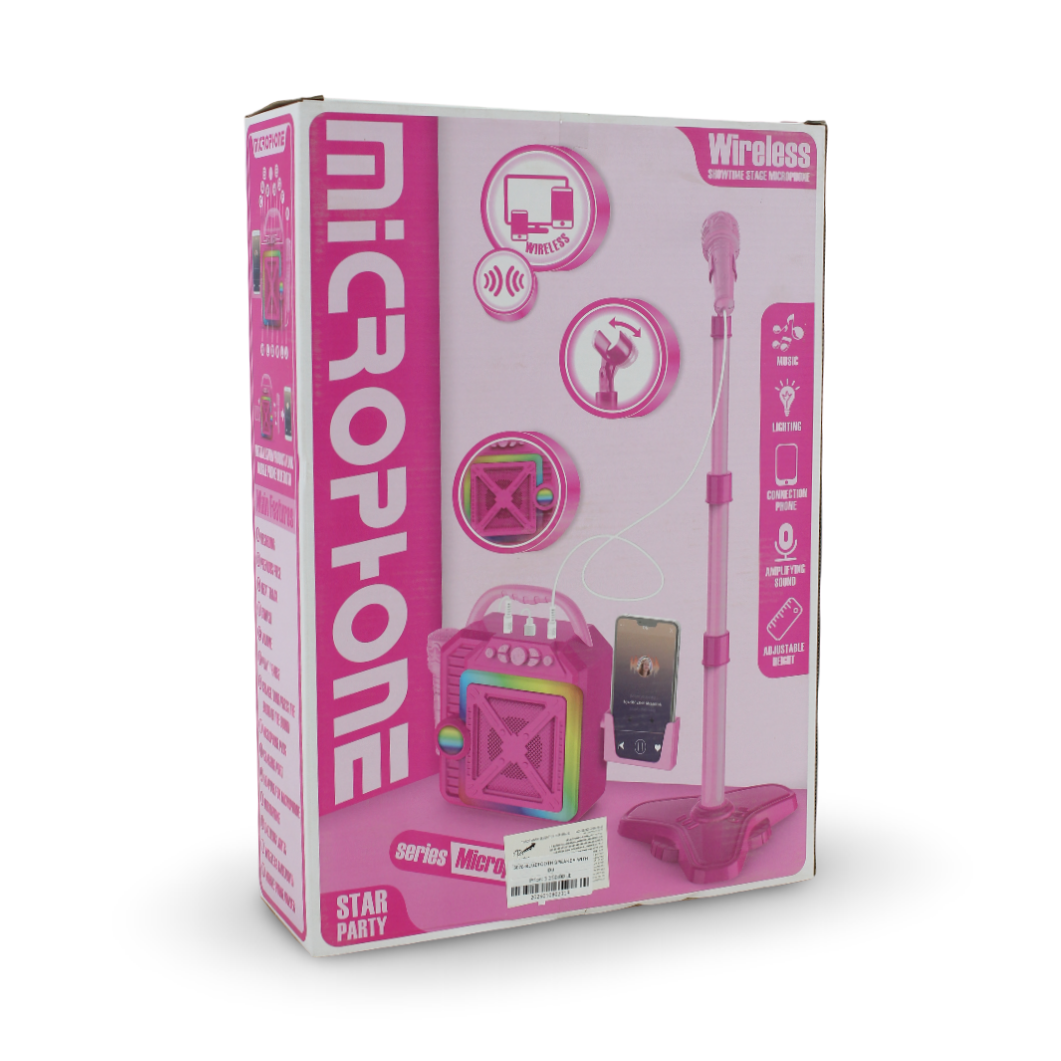 Star Party Wireless Kids Karaoke Speaker and Dual Microphone Set