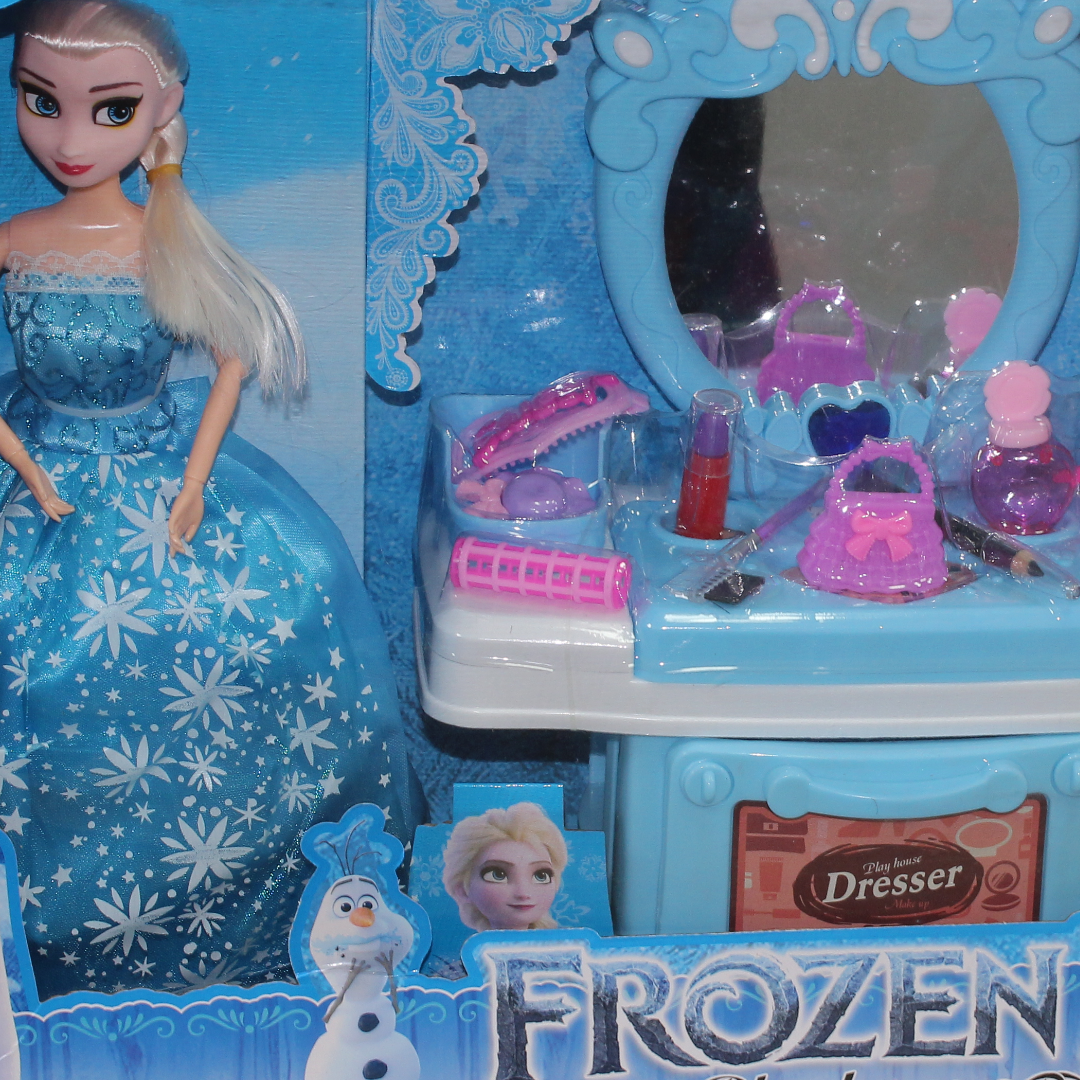 Frozen II Elsa Doll and Vanity Playset