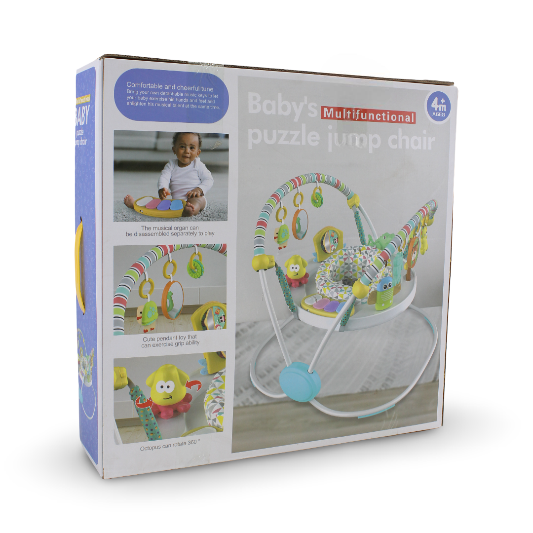 Yaya Duck Multifunctional Baby's Puzzle Jump Chair