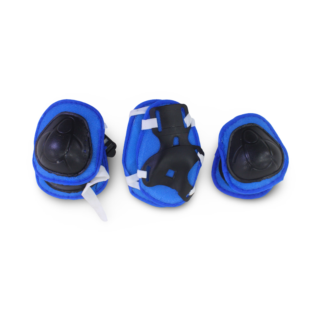 Bike Helmet Set with Knee and Elbow Pads – 7 Pcs