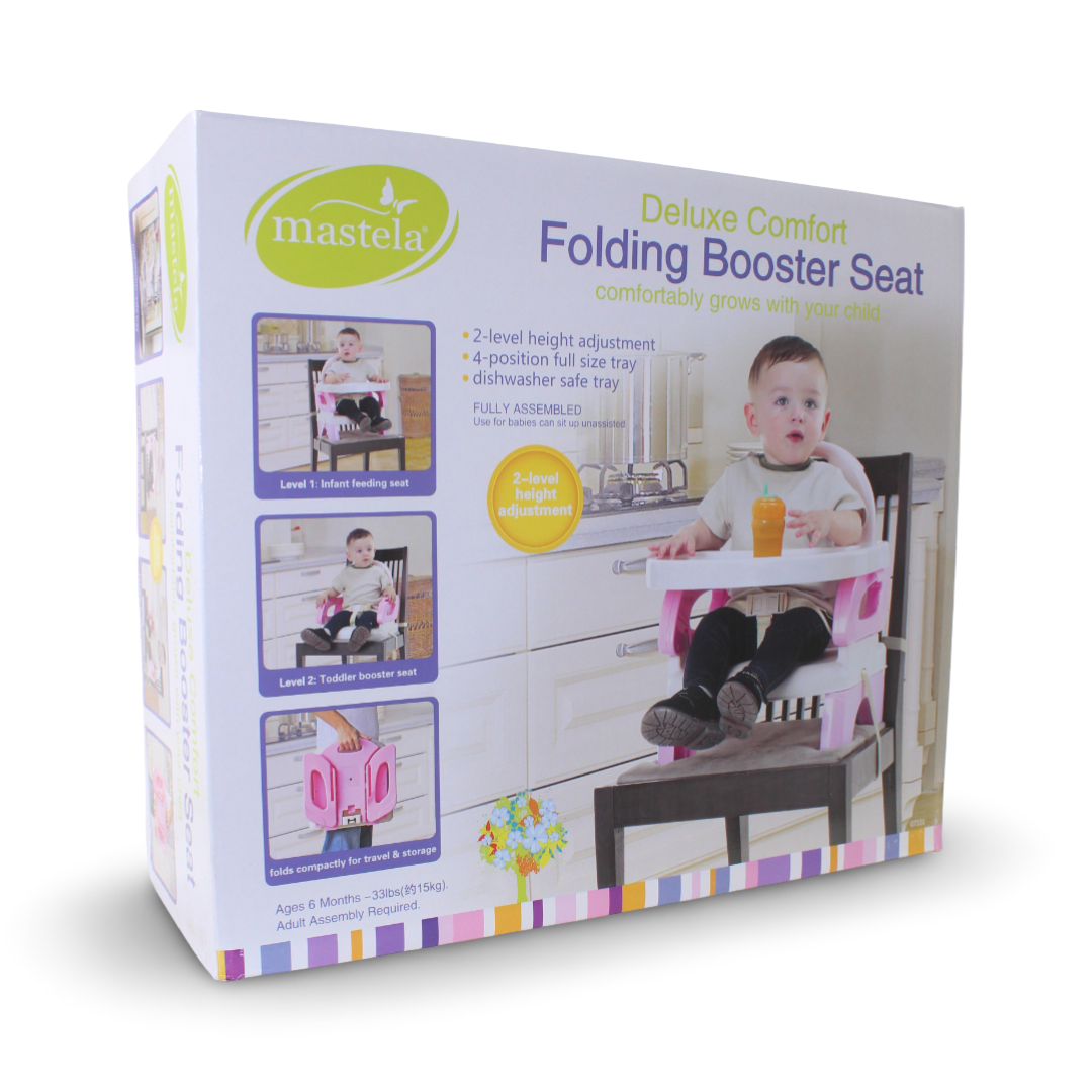 Mastela Deluxe Comfort Folding Booster Seat