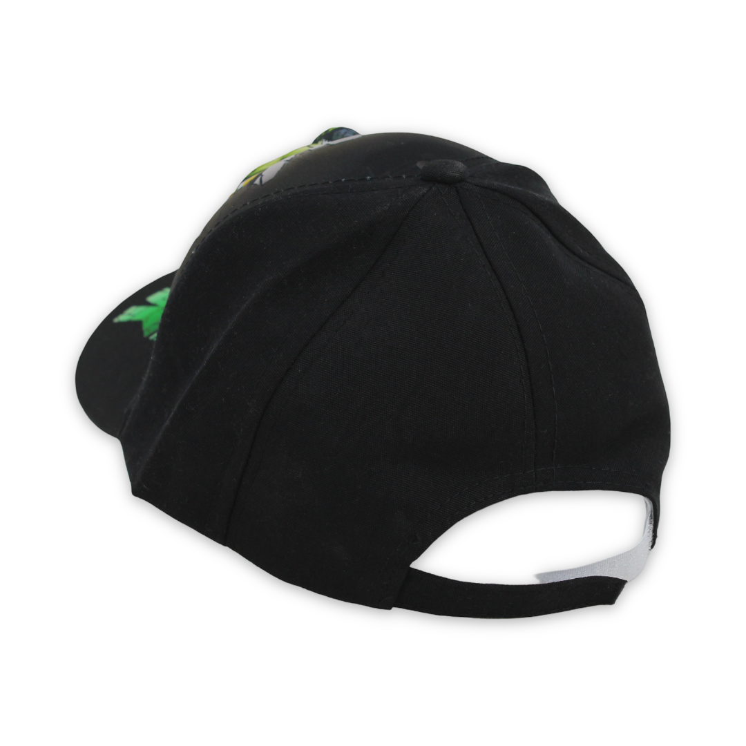 Boys Cap – Black with Hulk Print