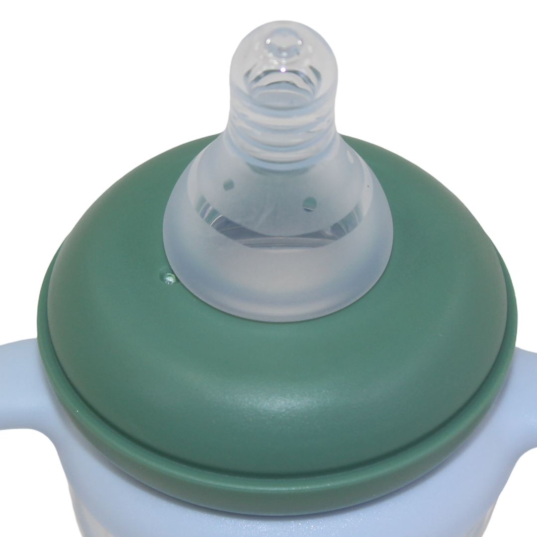 True Gold Standard Feeding Bottle With Handle 150ml – Green