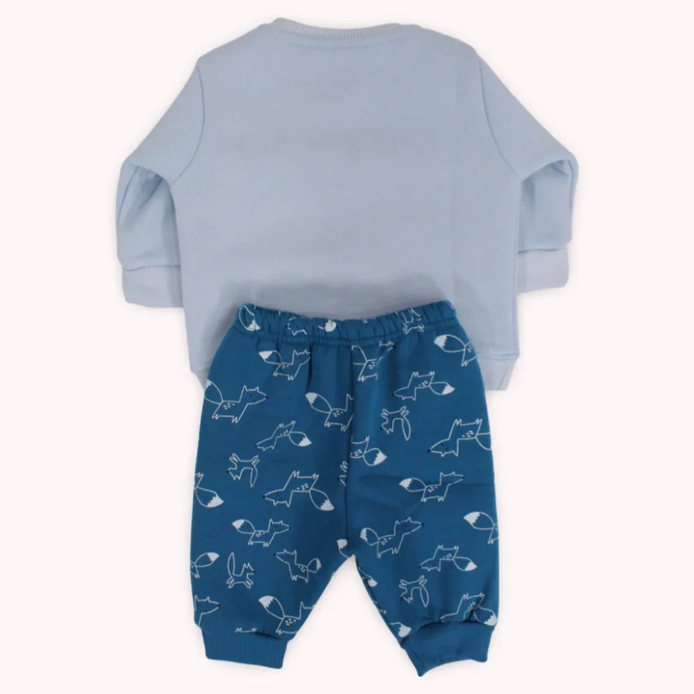 Awesome Fox Long-Sleeved Fleeced Pajama