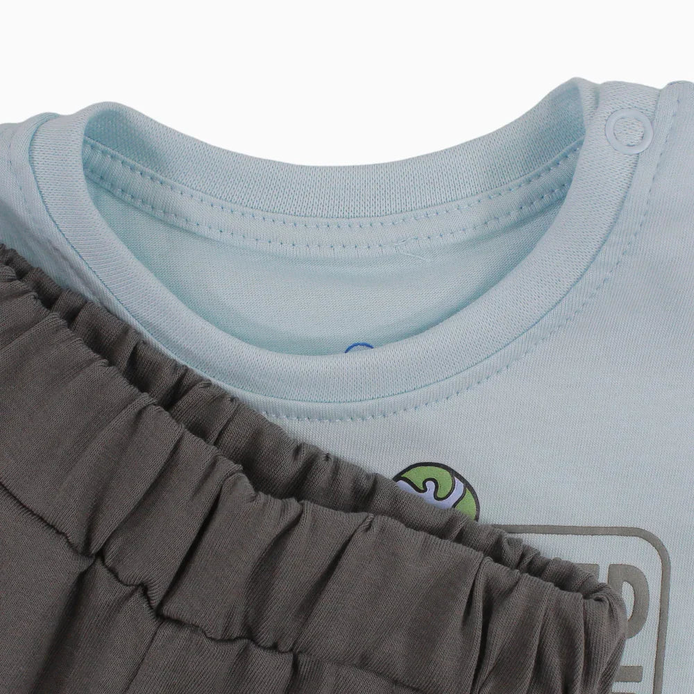 Baby Boys Cotton Pajama Set – Need More Space Print