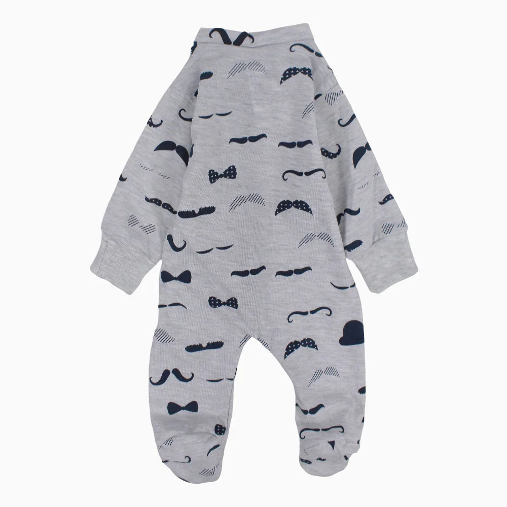 Baby Boys Cotton Baby Footie – Daddy's Little Man