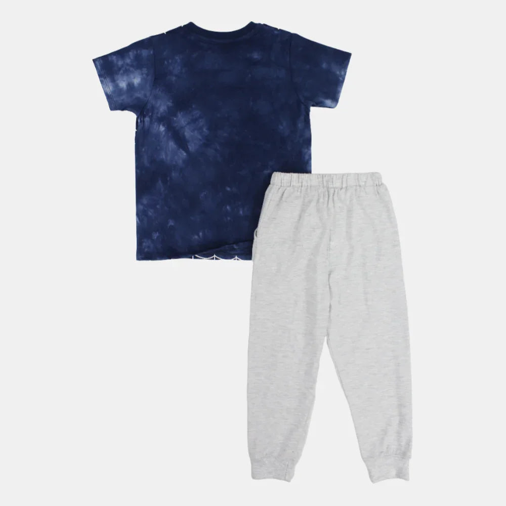 Boys Spiderman Cotton Pajama Set
