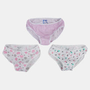 Girls Cotton Pantie – Colorful Panties (Pack of 3)