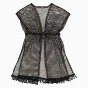 Girls Swimwear Cover-Up – Black