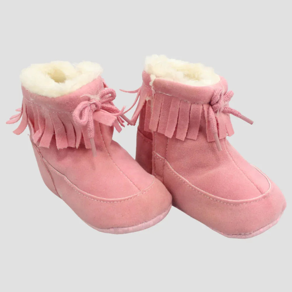 Velvet Baby Half Boots