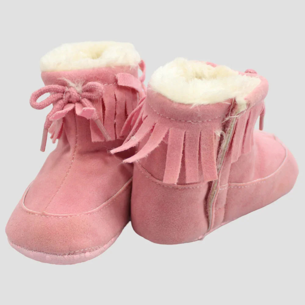 Velvet Baby Half Boots