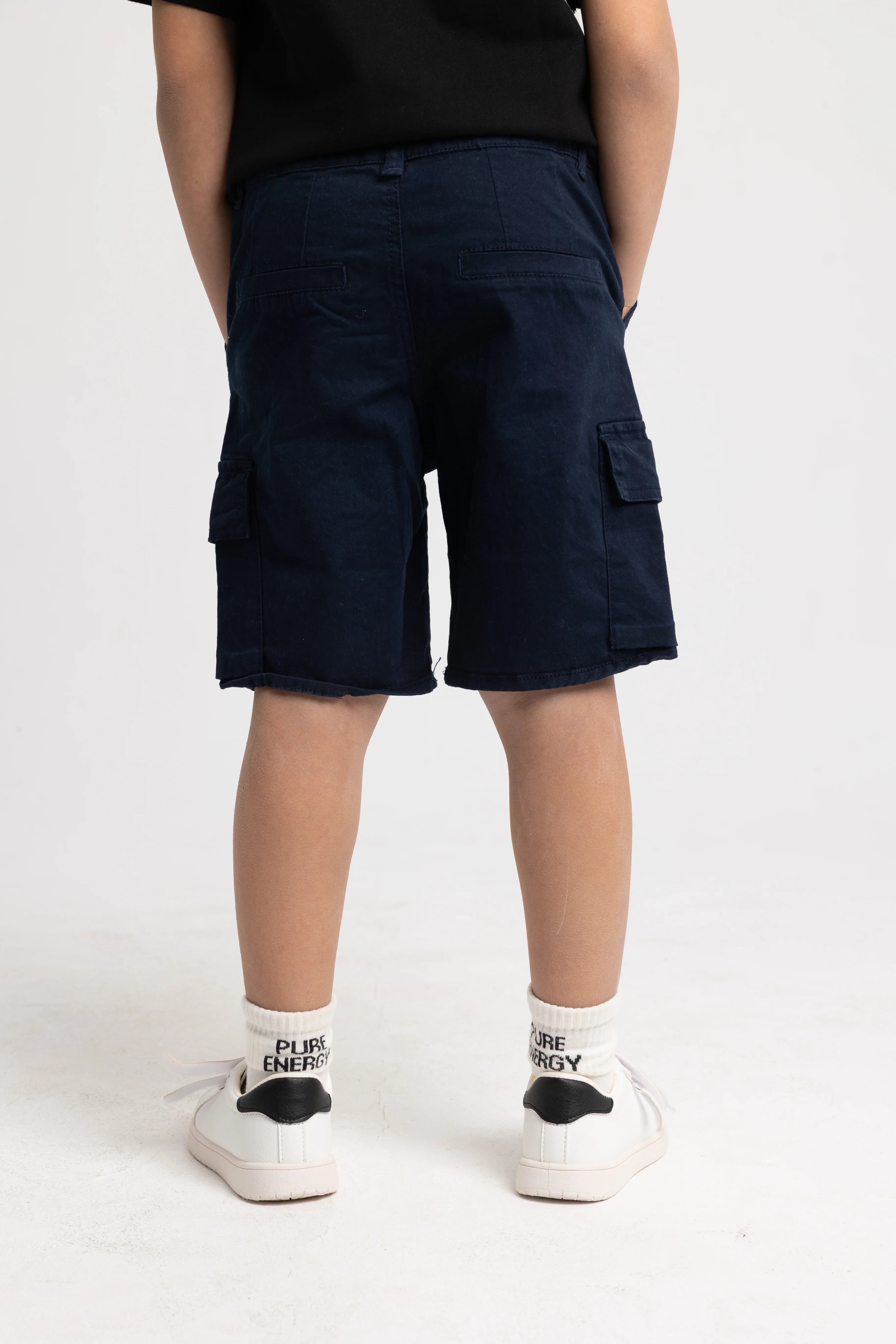 Navy Cargo Shorts