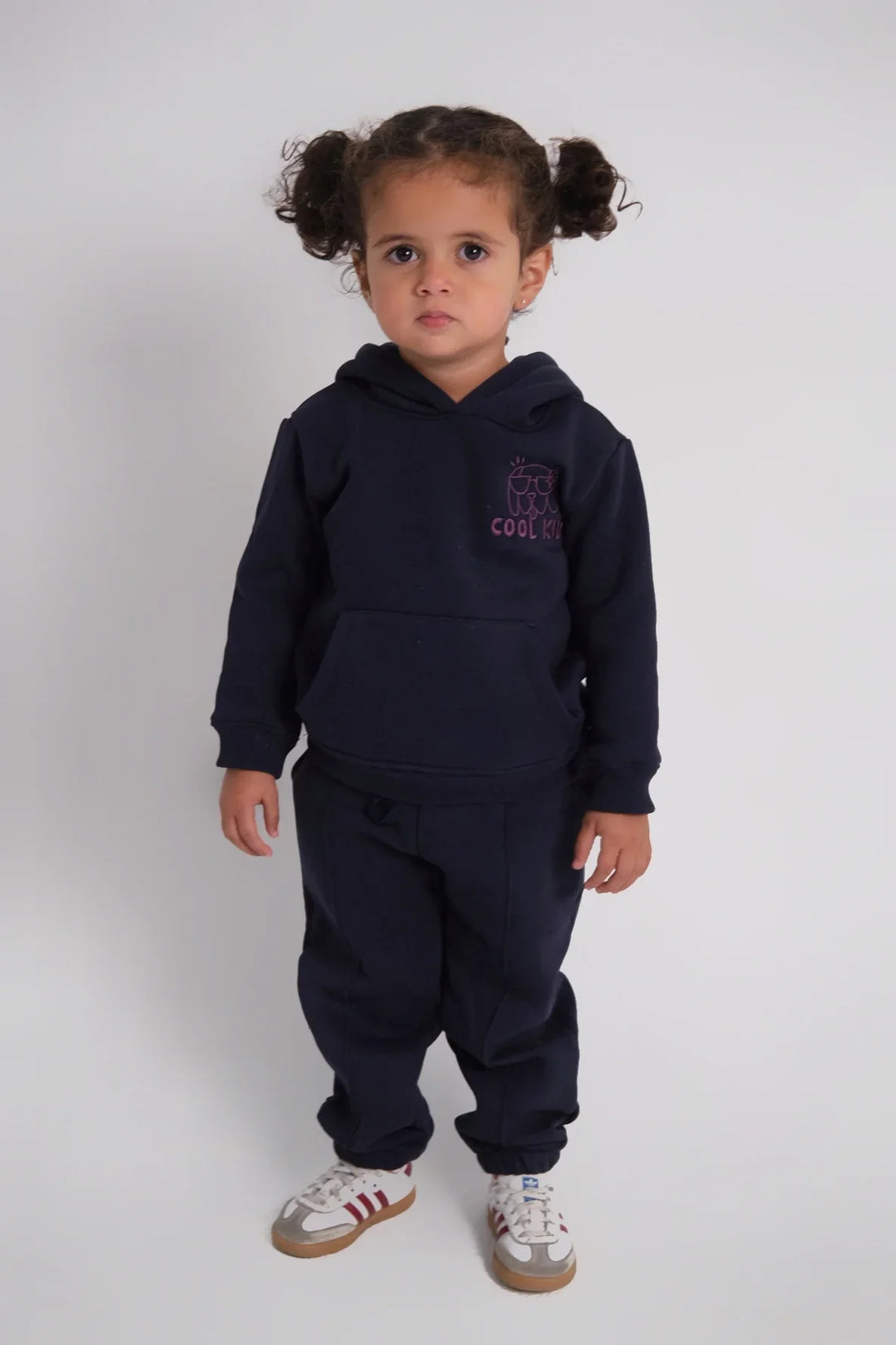 Unisex "Cool Kid" Navy 2-Piece Hooded Outfit Set - Clothing - Playmore
