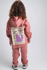 Unisex Dustypink Youth Comfy Sweatpants