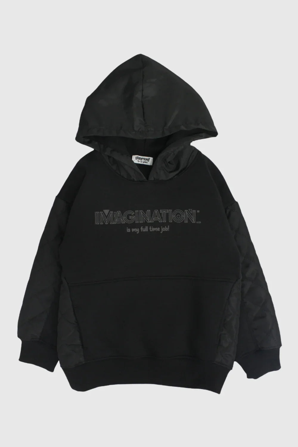 Unisex Back Quilted Hoodie