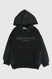 Unisex Back Quilted Hoodie