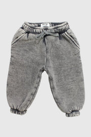 Unisex Grey washed Sweatpants