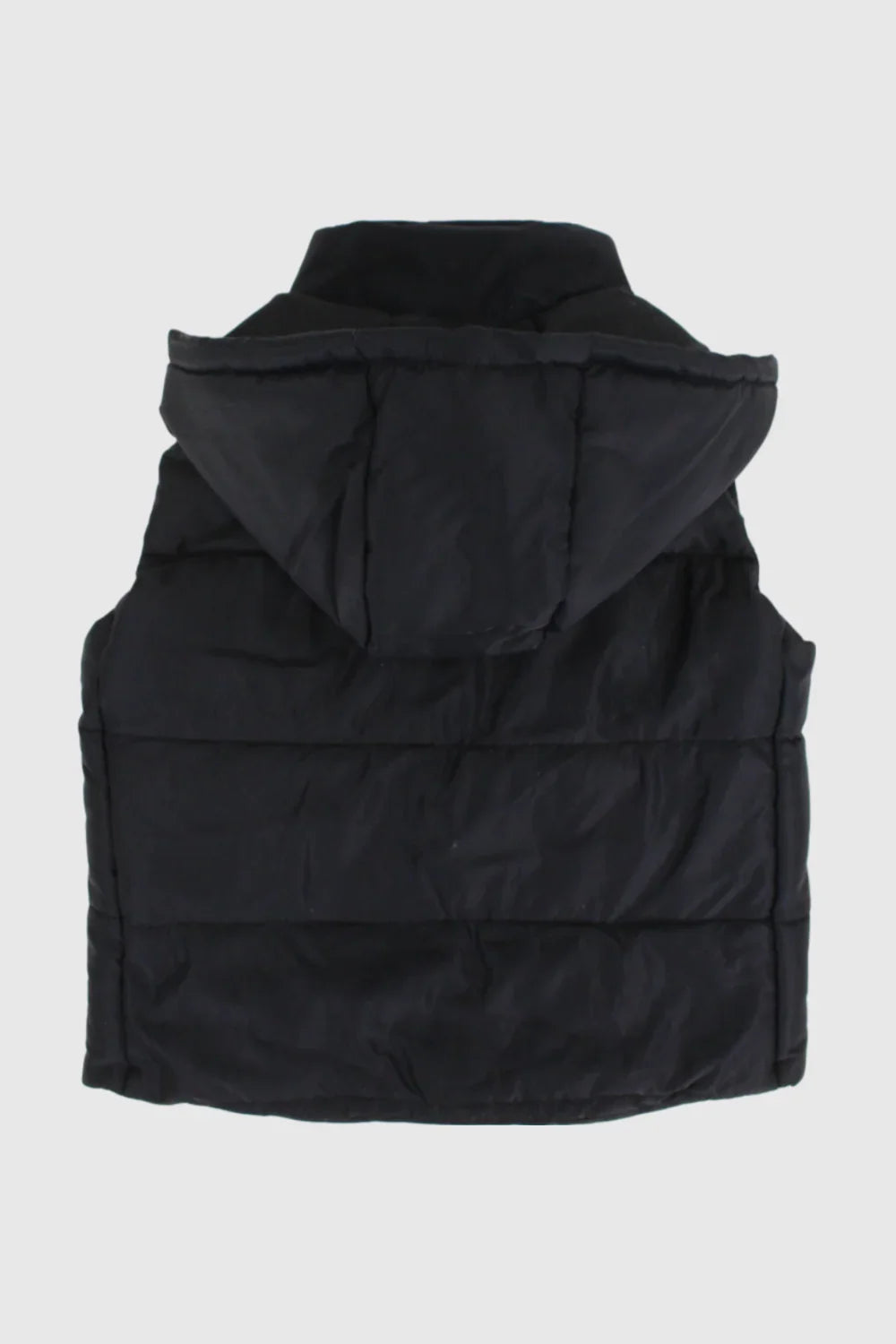 Unisex Black Puffer Vest