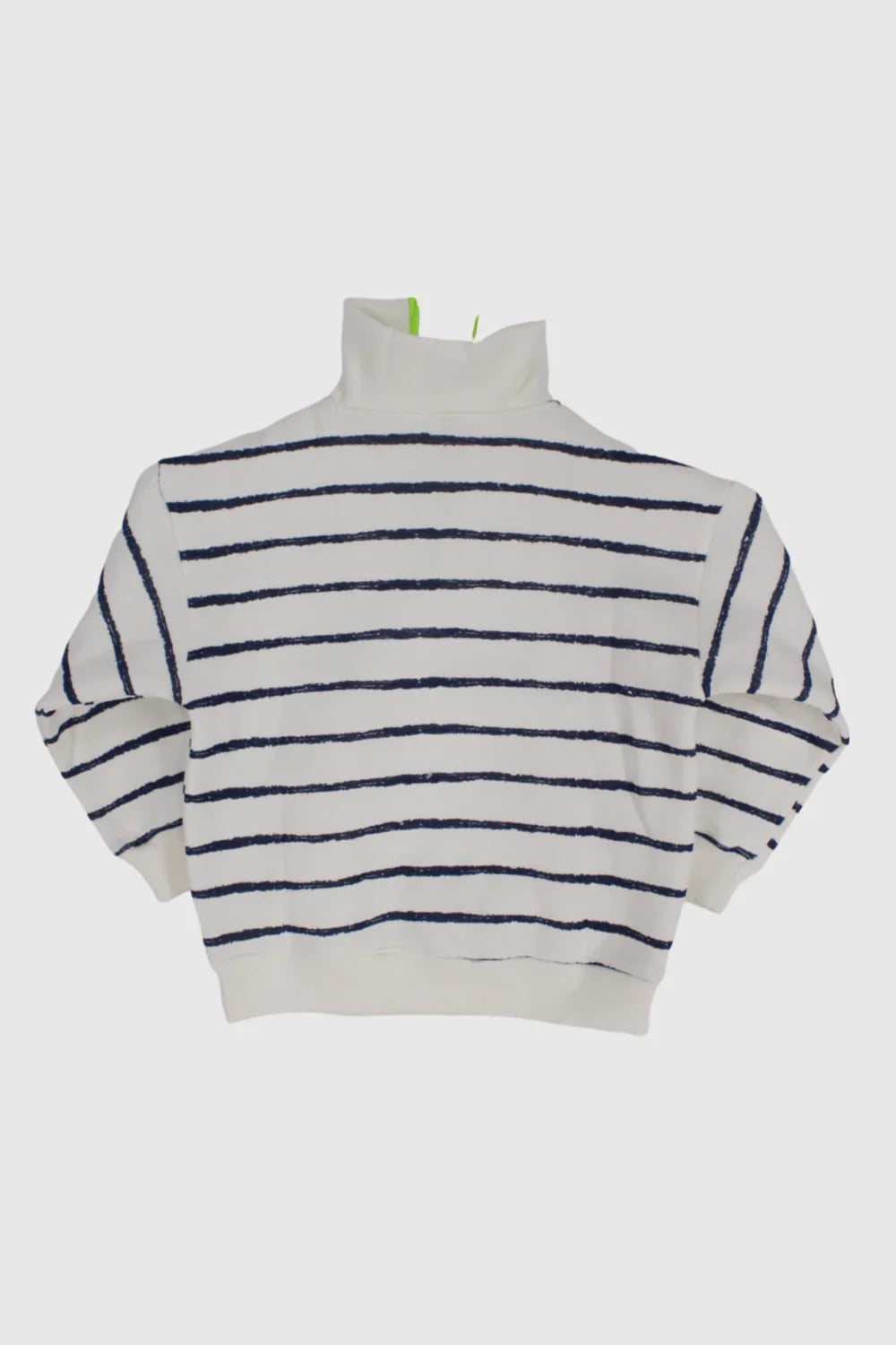 Unisex Striped Long-Sleeved Sweatshirt