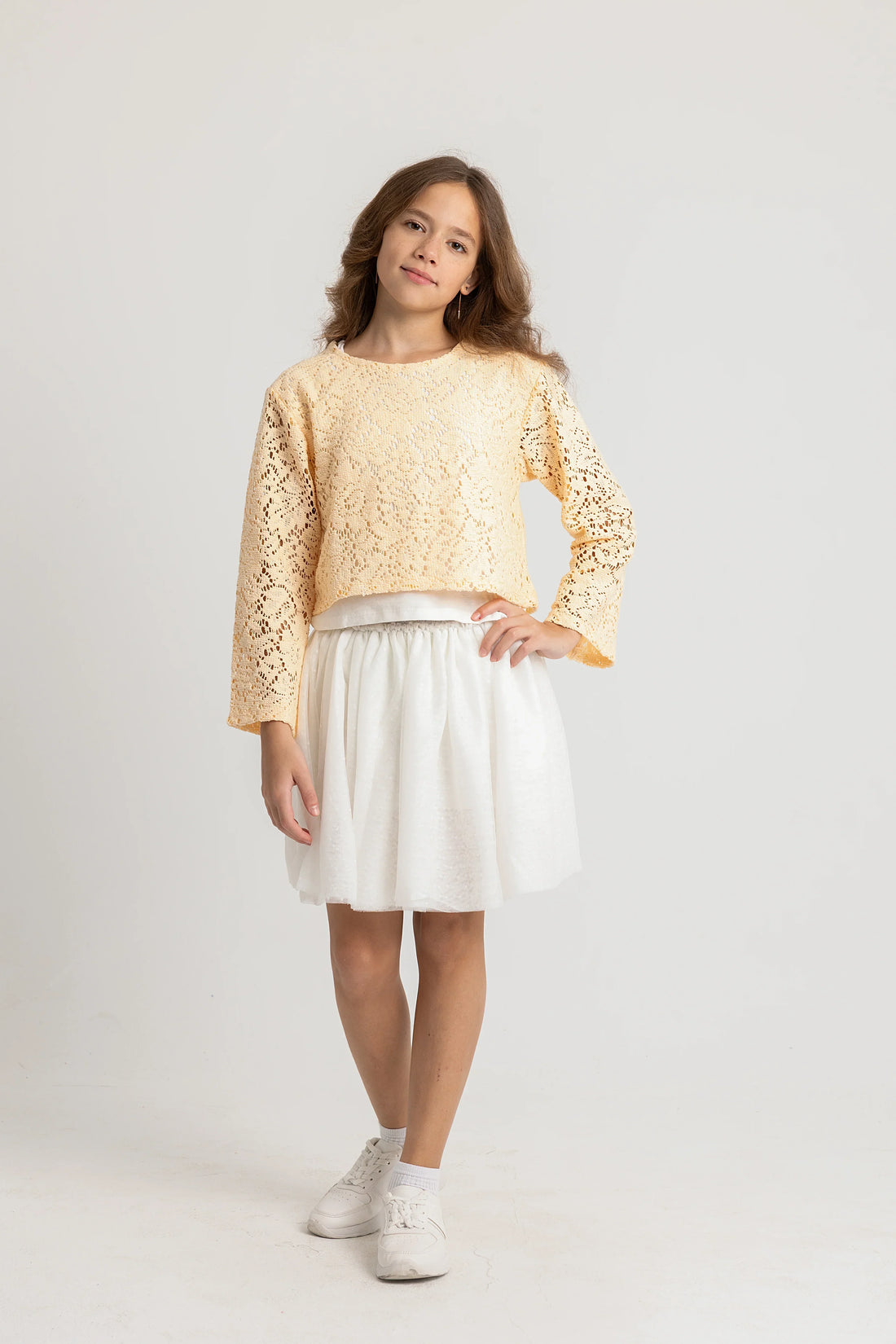 Off-White Tulle Skirt - Clothing - Playmore