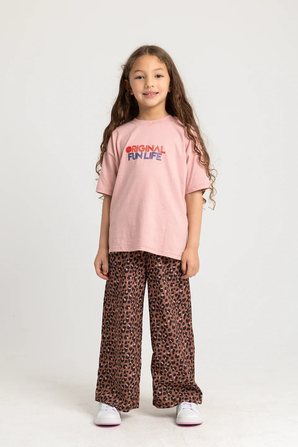 Unisex "ORIGINAL FUN LIFE" Short-Sleeved T-Shirt – Dusty Pink