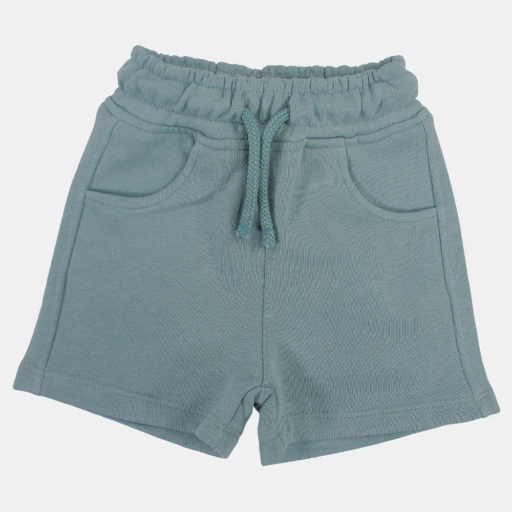 Unisex Baby Cotton Shorts – Mint