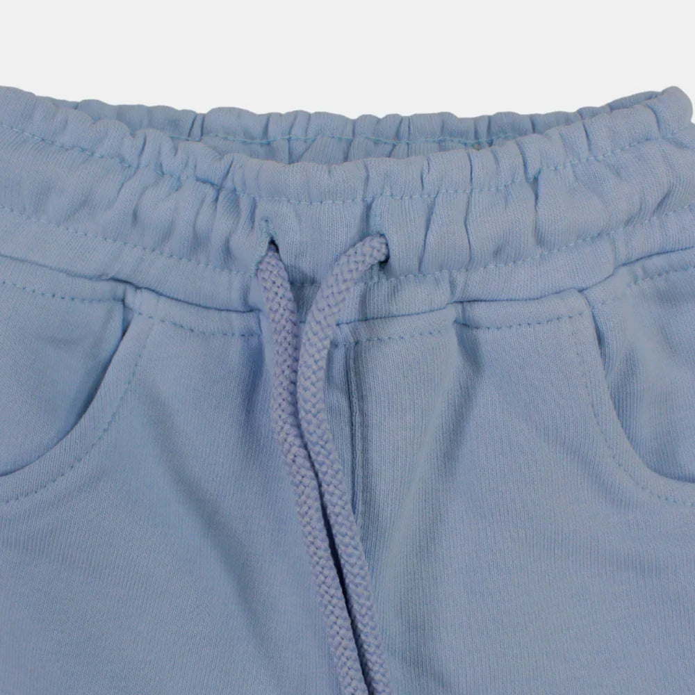 Unisex Baby Cotton Shorts – Baby Blue