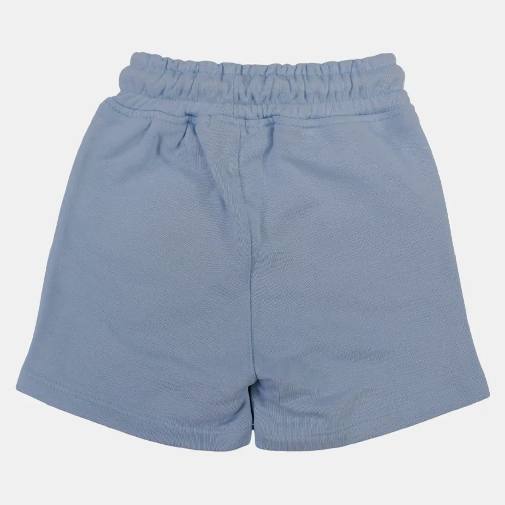 Unisex Baby Cotton Shorts – Baby Blue