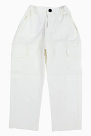 Unisex Gabardine Pants – Off-white
