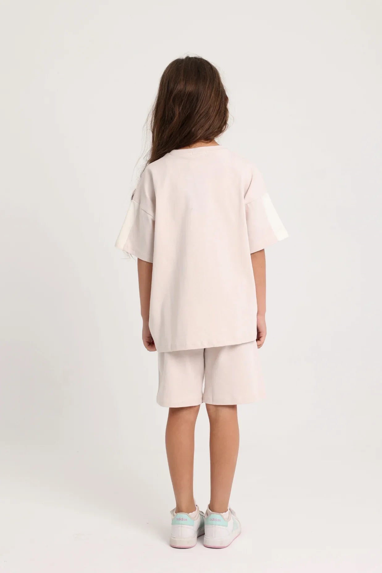 Unisex Kids Cotton Outfit Set – Beige