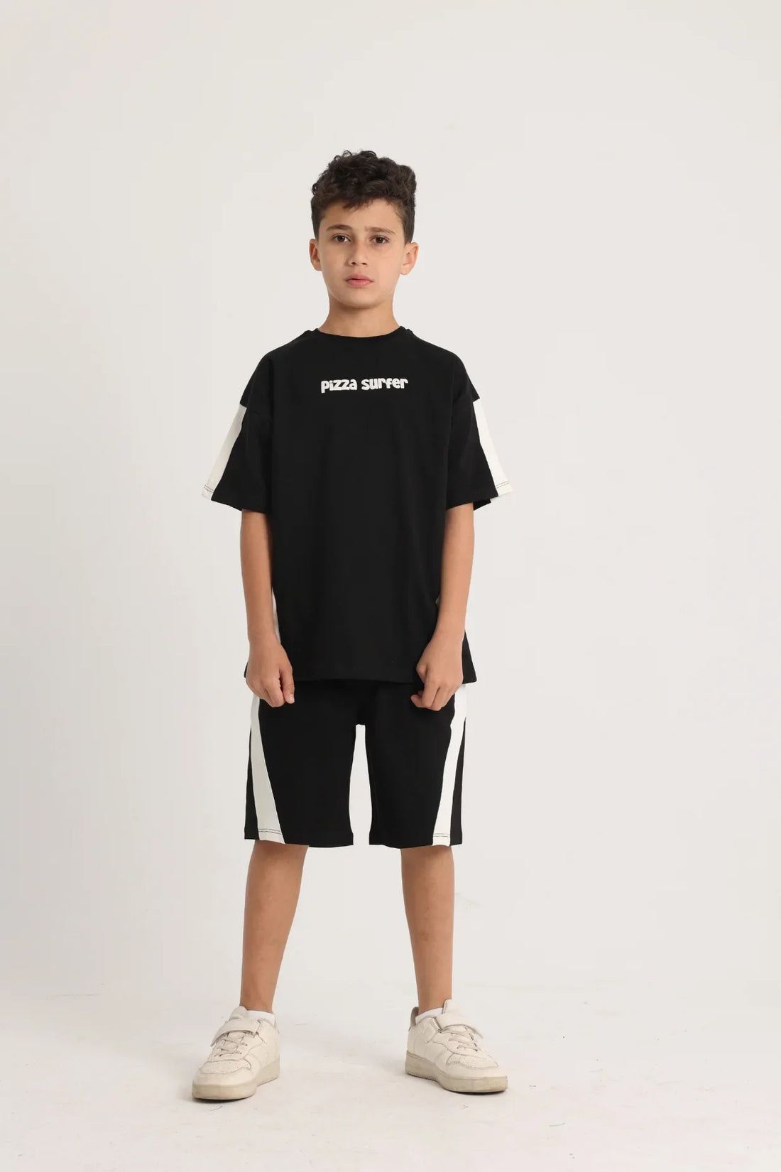 Unisex Kids Cotton Outfit Set – Black - Clothing - Playmore