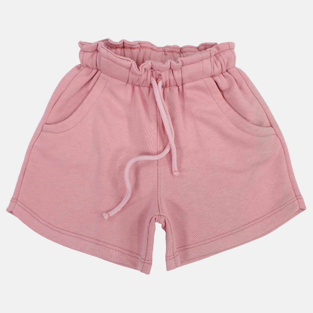 Unisex Cotton Shorts - Dusty Pink - Clothing - Playmore